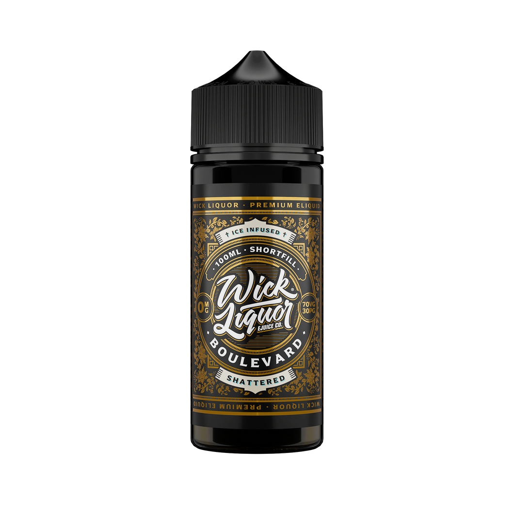 WICK LIQUOR - BOULEVARD SHATTERED 100ML/ CLEARANCE / 40% OFF