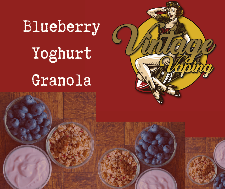 Blueberry Yoghurt Granola 120ml Vintage Vaping