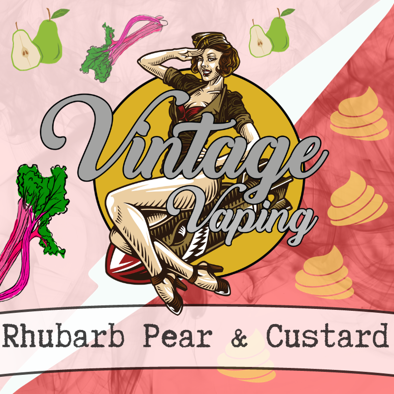 Rhubarb Pear & Custard