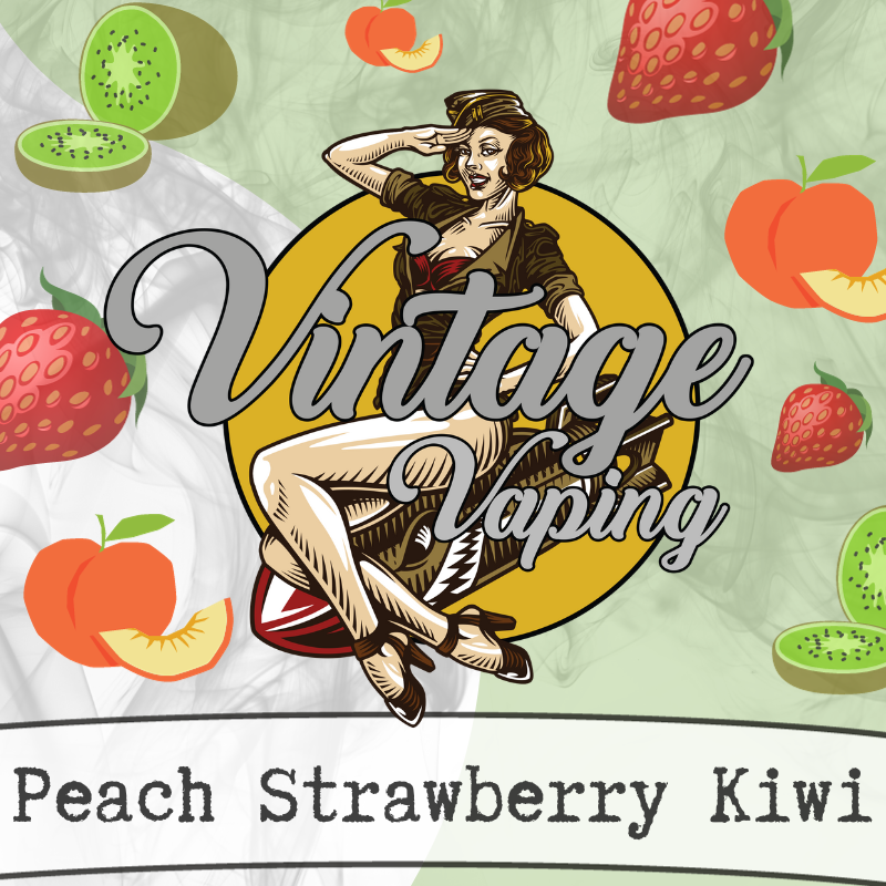 Peach Strawberry Kiwi