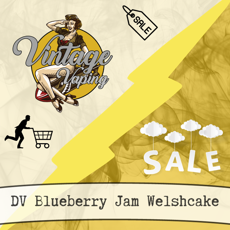 DV Blueberry Jam Welshcake 120ml