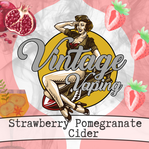 Strawberry Pomegranate Cider