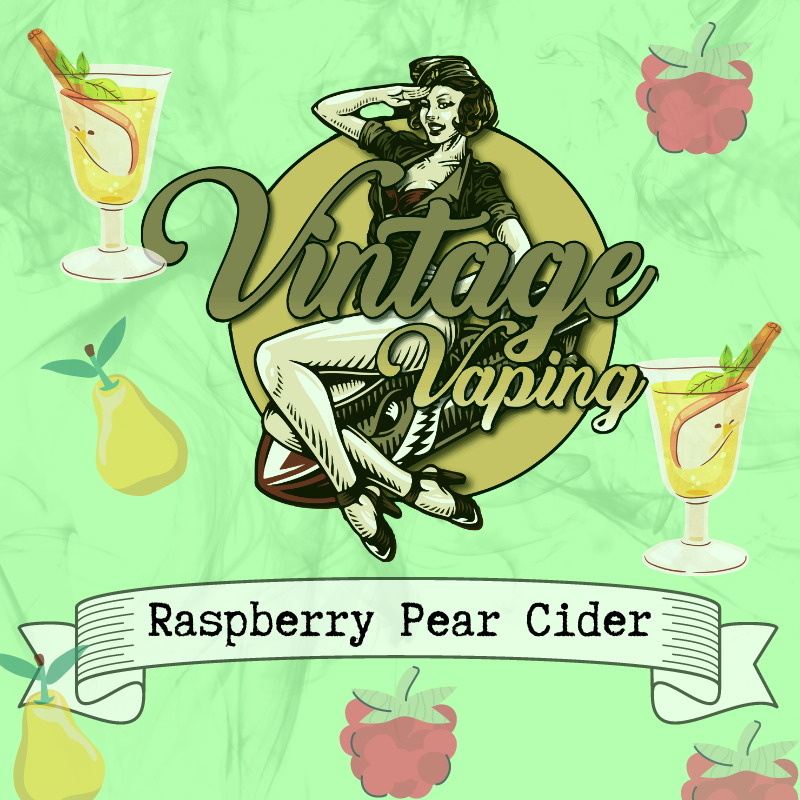 Raspberry Pear Cider