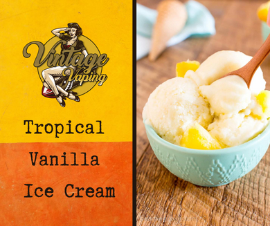 Tropical Vanilla Ice Cream 120ml