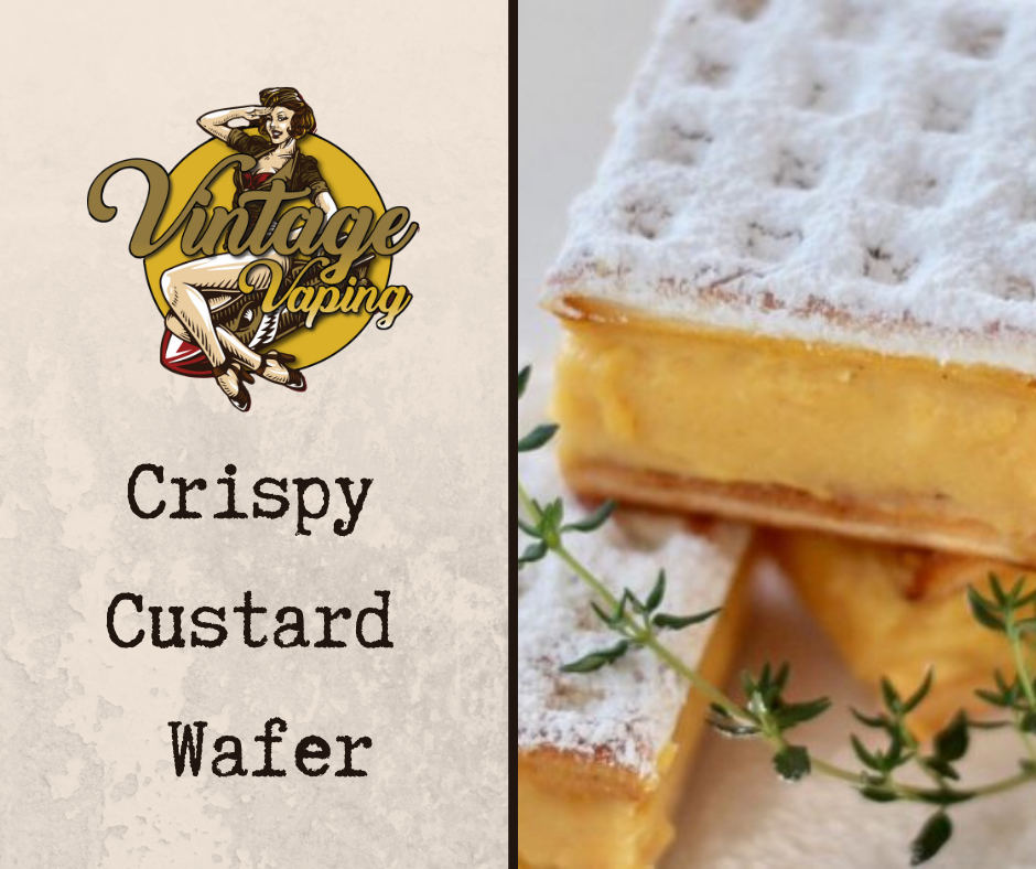 Crispy Custard Wafer 120ml